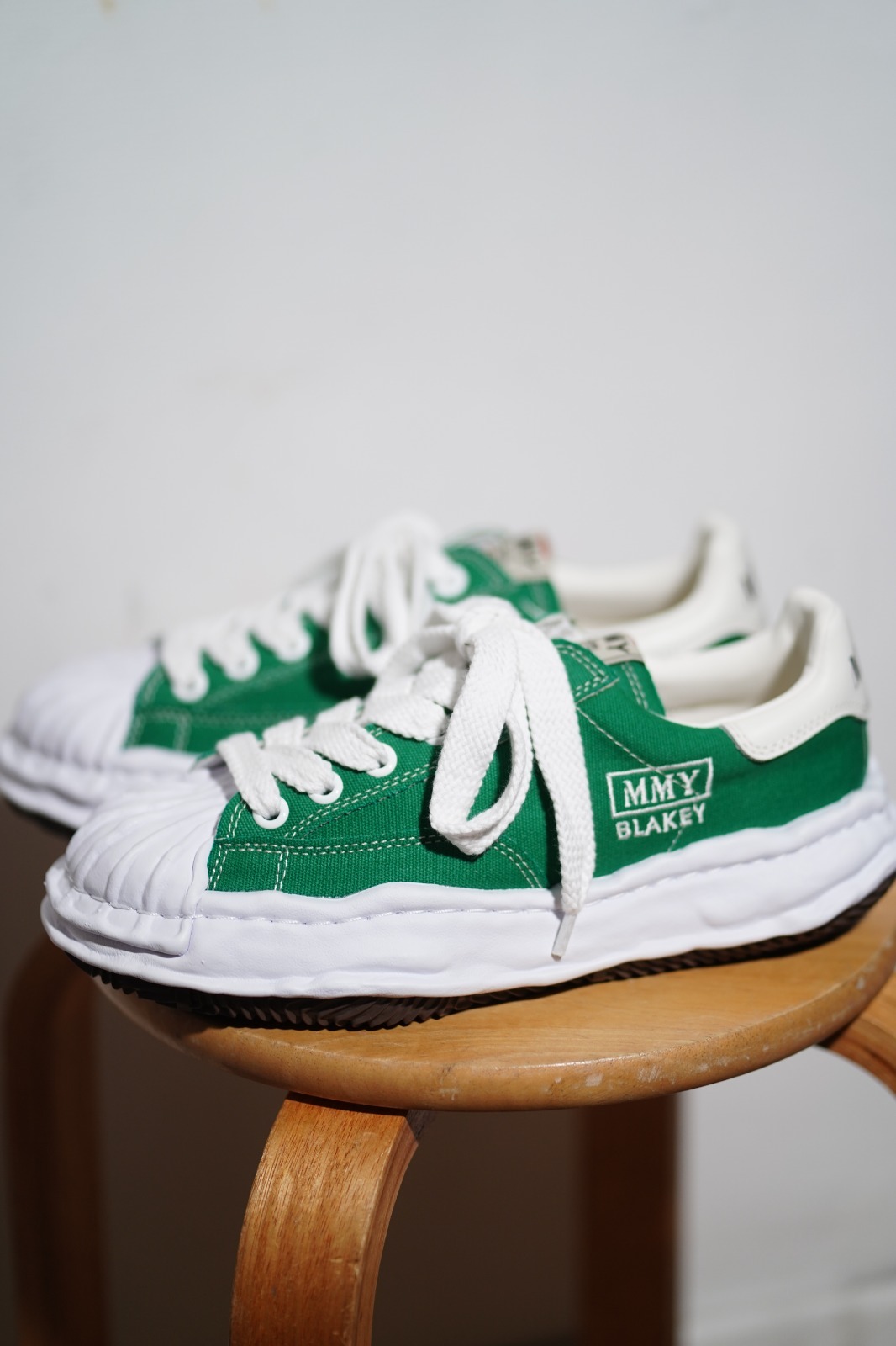 現貨| Mihara Yasuhiro BLAKEY OG Sole Canvas Low CL GREEN A08FW735