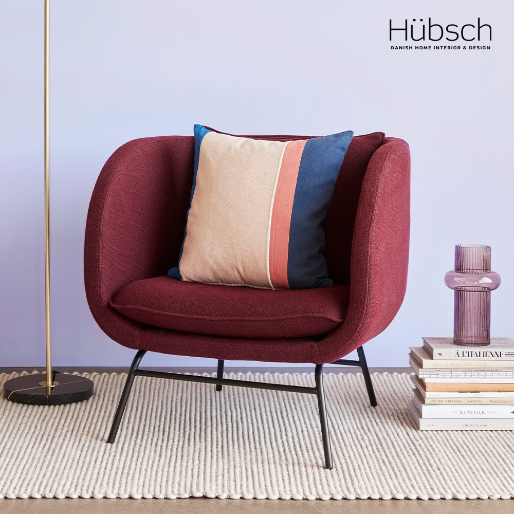 Hübsch-經典北歐風設計師單人椅