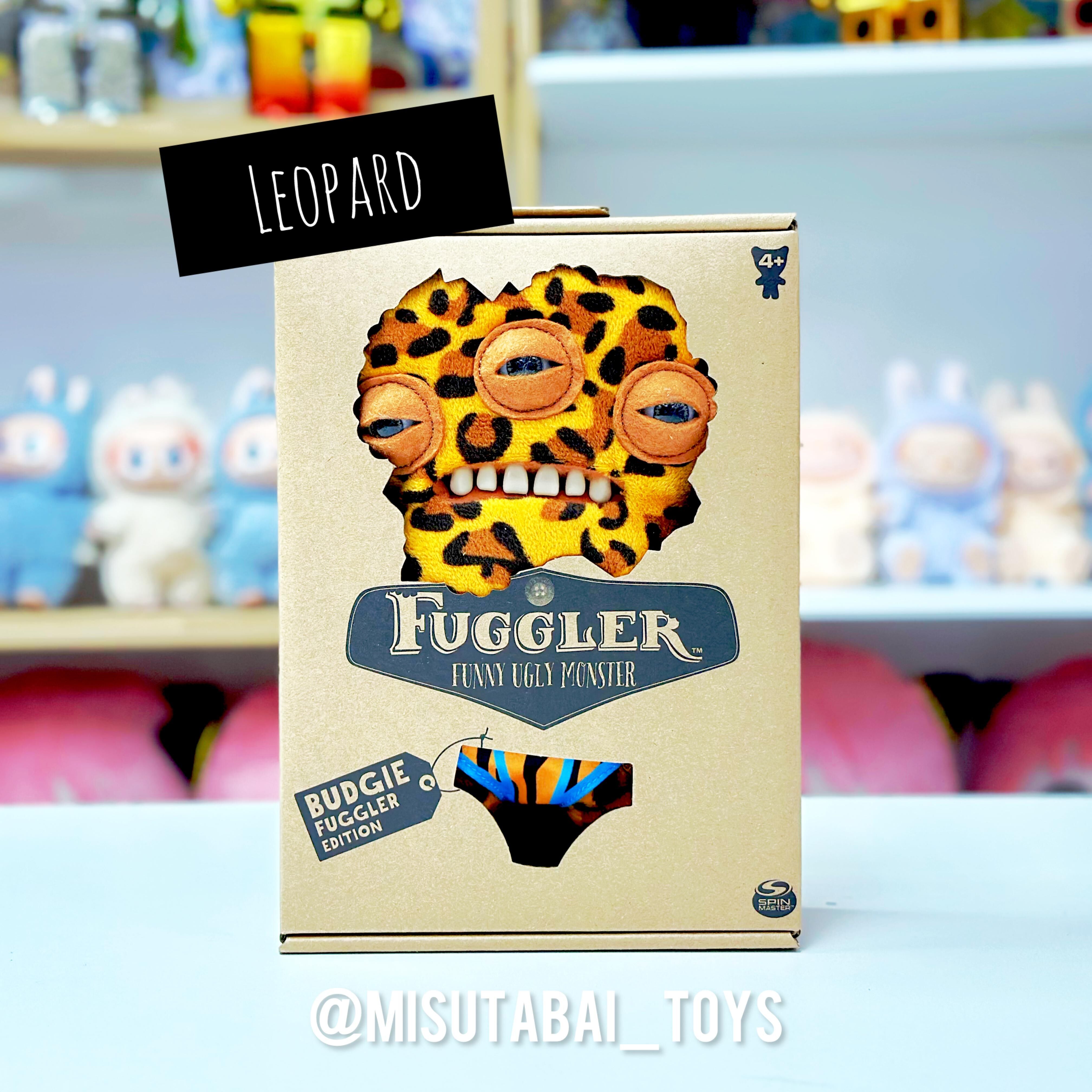 FG17454 Fuggler BUDGIE FUGGLERS ANNOYED ALIEN - LEOPARD