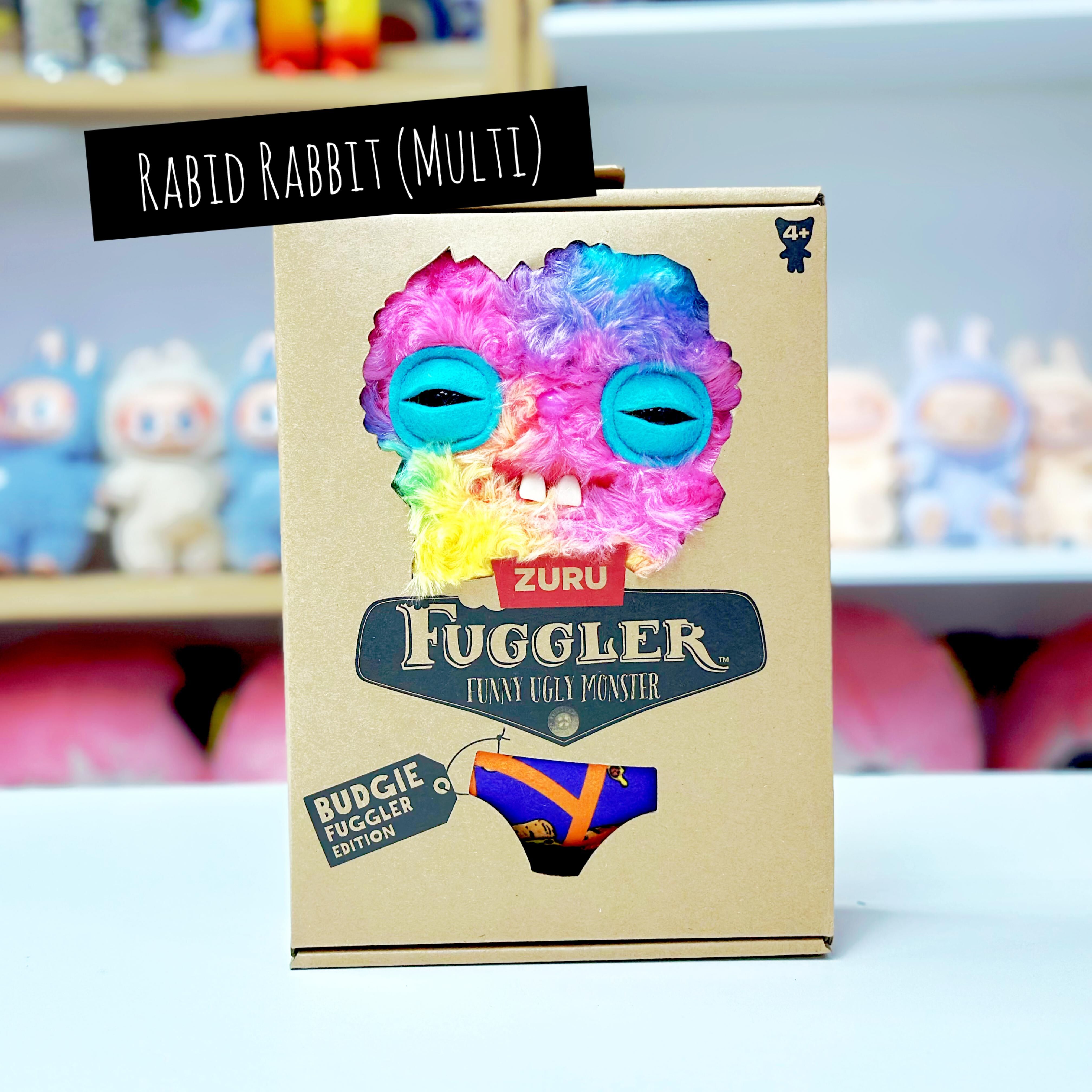 FG76168  FUGGLER BUDGIE- RABID RABBIT (MULTI)