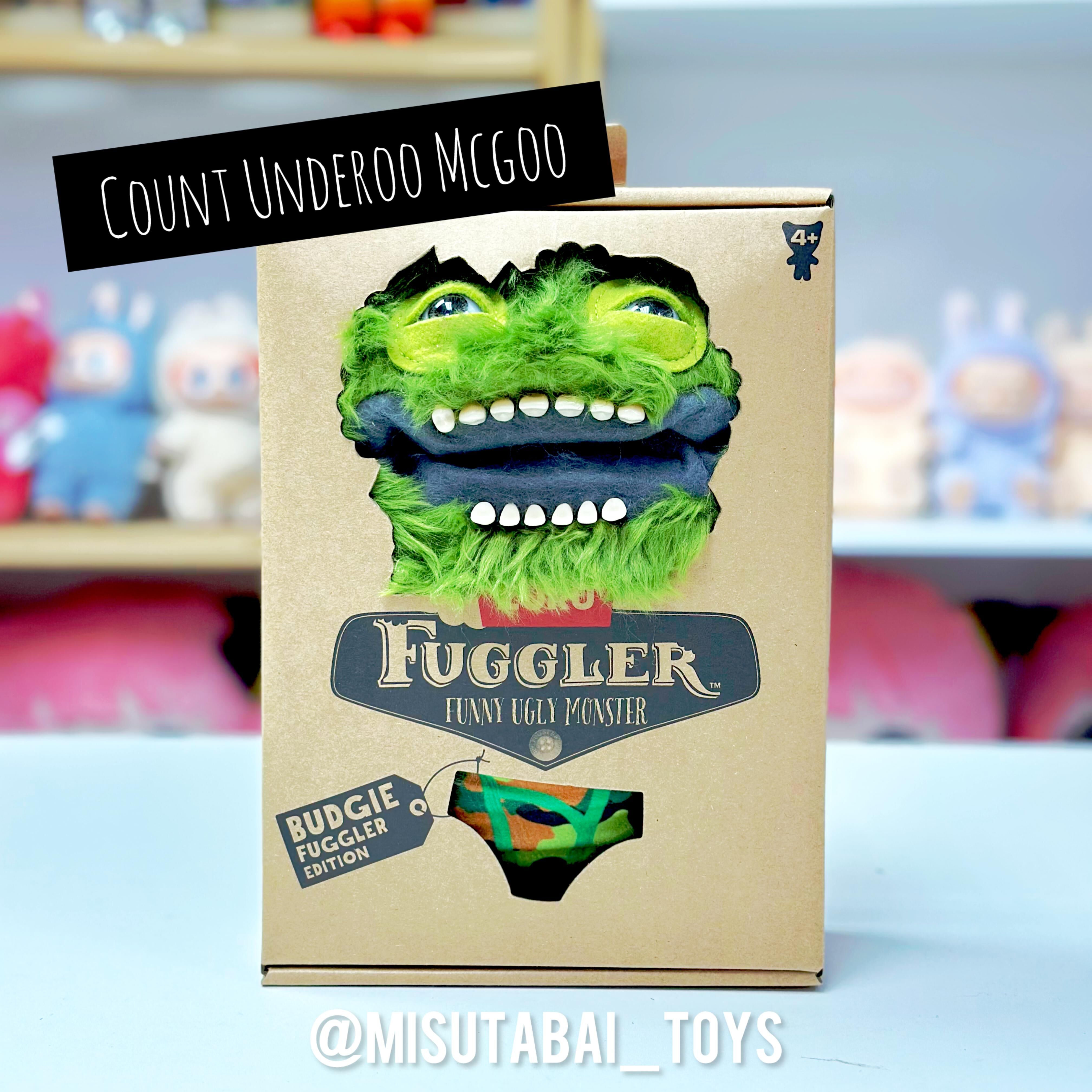 FG76144  FUGGLER BUDGIE- COUNT UNDEROO MCGOO  (GREEN)