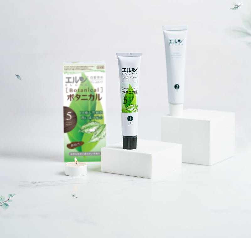 伊露恩草本溫和護髮染髮霜