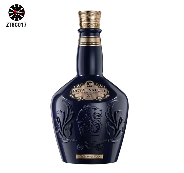 Chivas Regal Royal Salute 21 Years Old (顏色隨機發送) 芝華士 皇家禮炮 21年 (舊裝絨布袋)