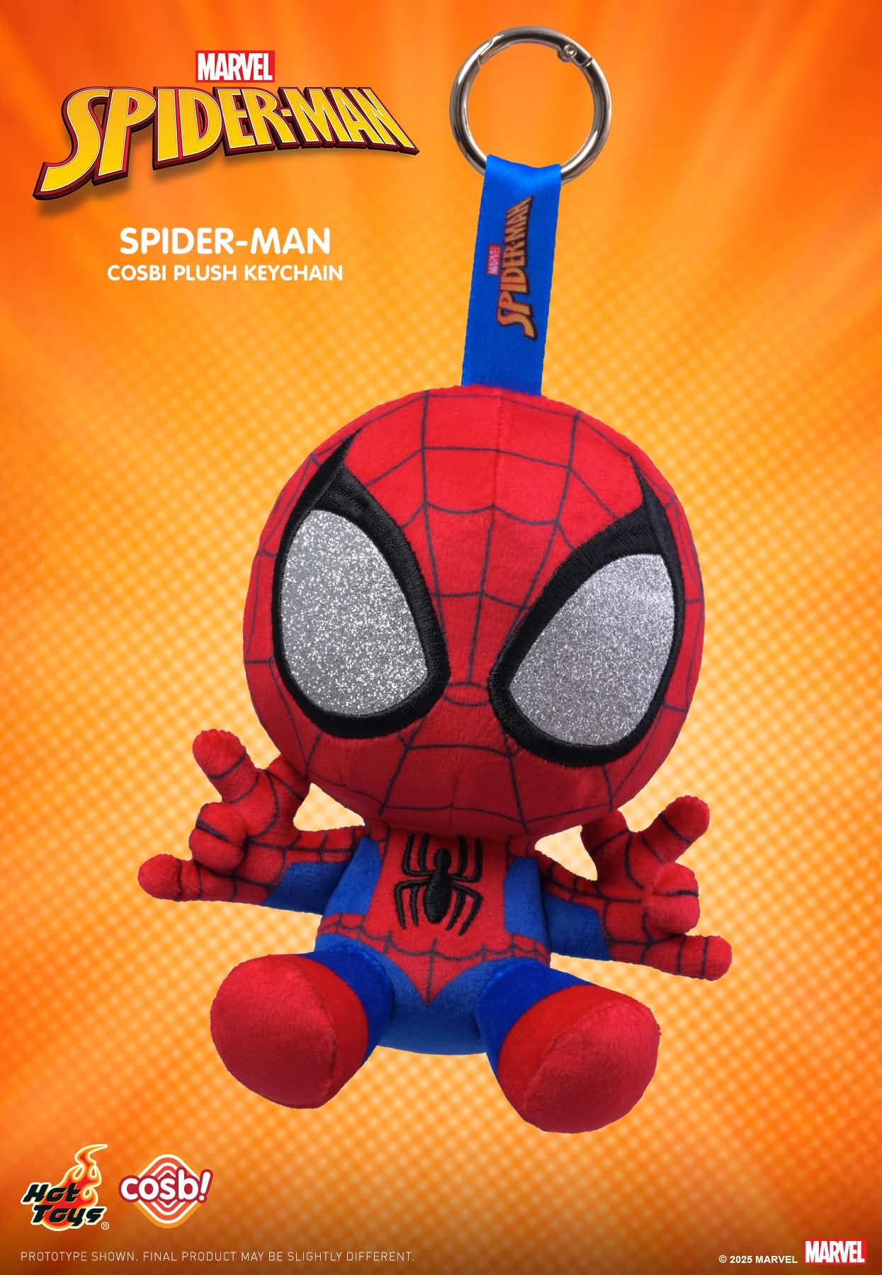 Hot Toys Spider-Man Cosbi Plush Keychain