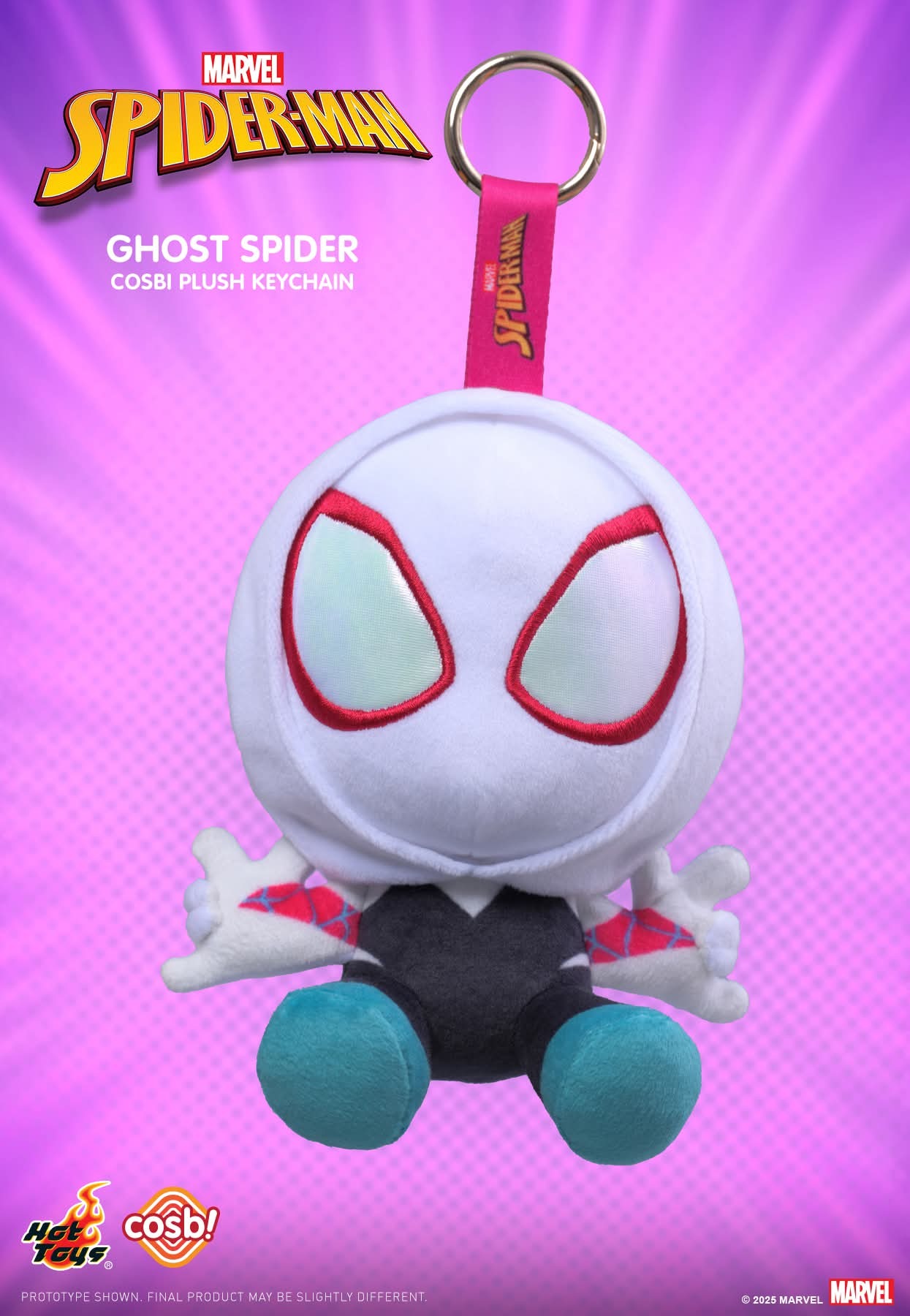 Hot Toys Spider-Man Cosbi Plush Keychain