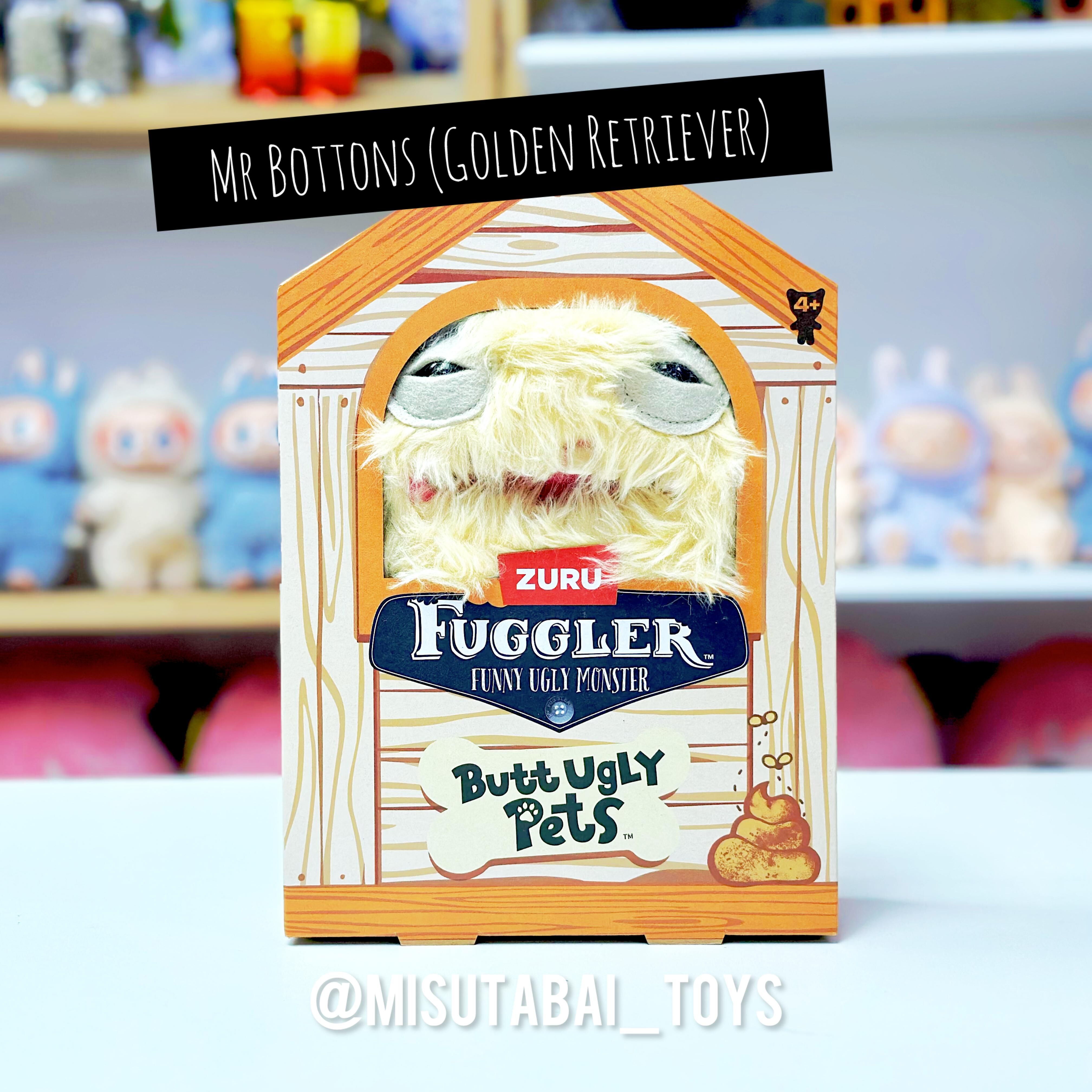 FG82954  FUGGLER BUTT UGLY PETS- MR BUTTONS (GOLDEN  RETREIVER)