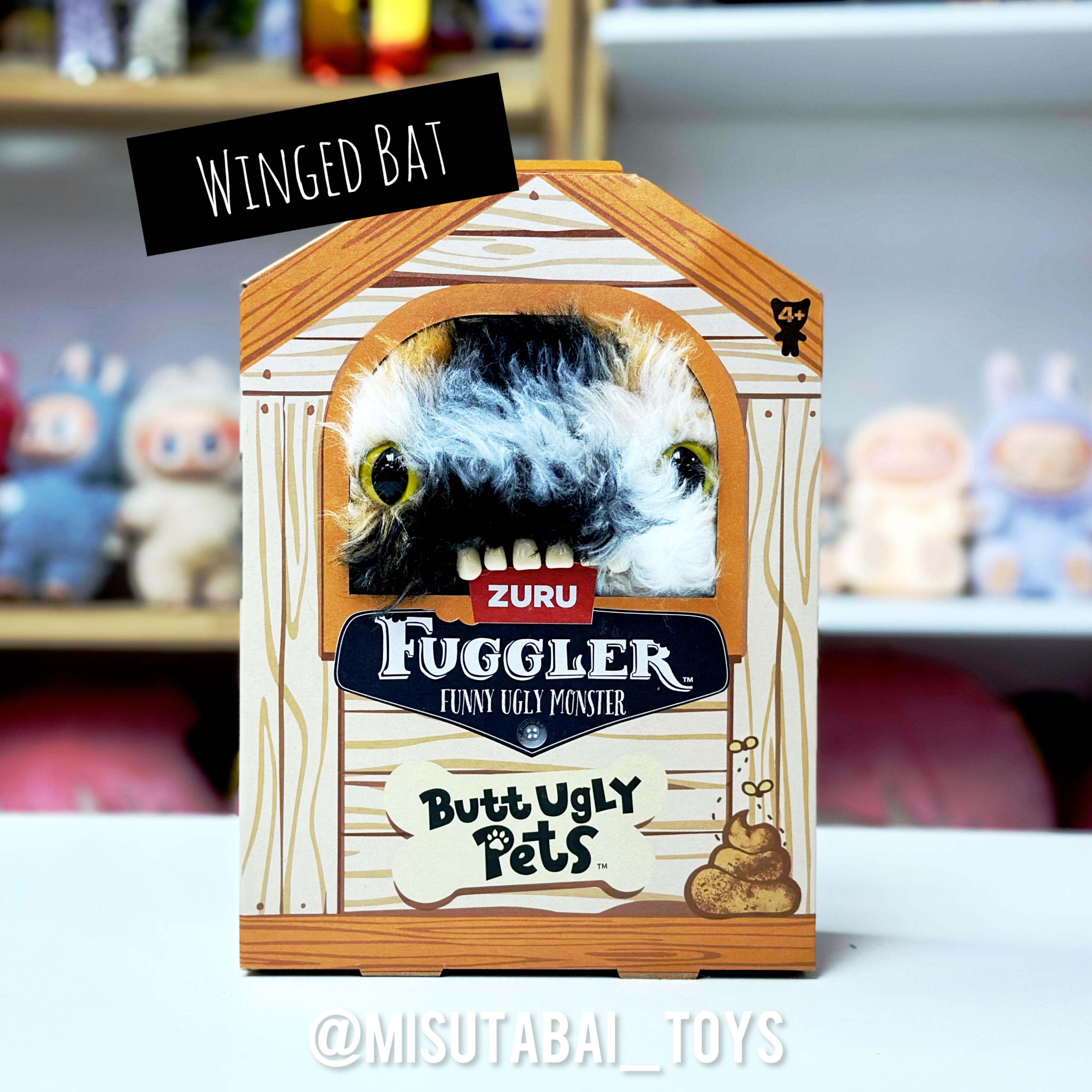 FG82961  FUGGLER BUTT UGLY PETS- WINGED BAT (CALICO  CAT)