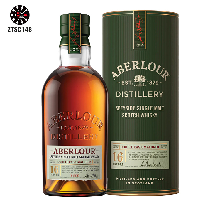 Aberlour 16 Years Old Double Cask Highland Single Malt Scotch Whisky 亞伯樂16年單一純麥威士忌