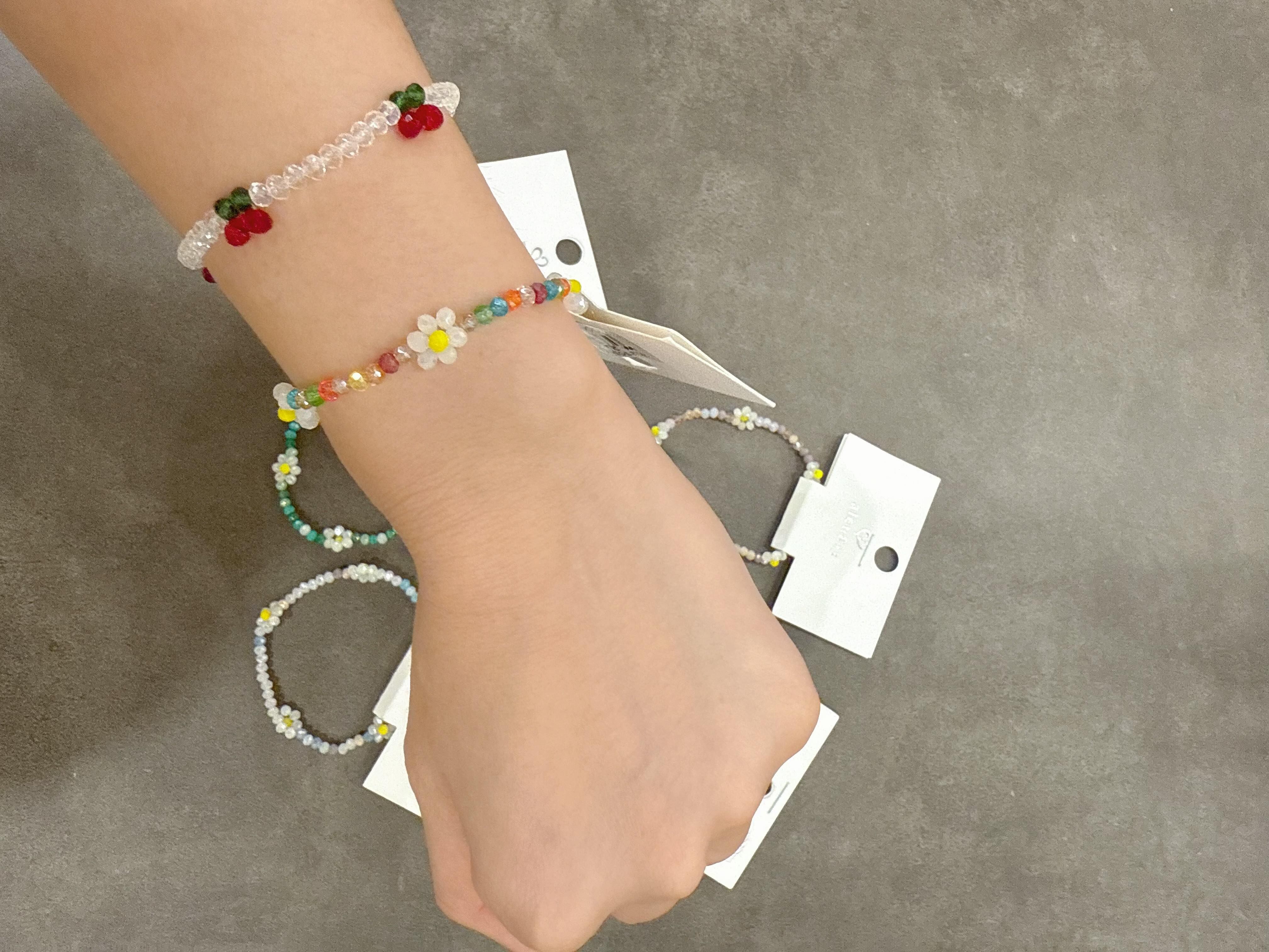 JU2516 Sunflower 橡筋手鍊