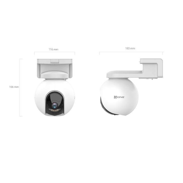 EZVIZ HB8-4MP 戶外 360° 雲台電池版網絡 2K 攝錄機