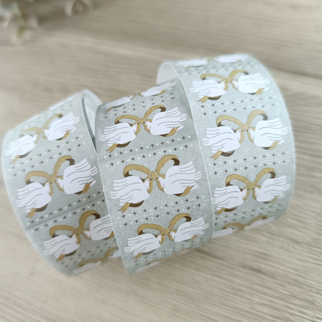 森空．啾啾鳥/松鼠/鬆餅/冬  標籤機貼紙捲 <整捲/分裝綜合包>