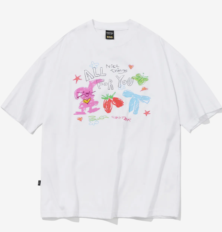 CPGN STUDIO / DTP All For You Short T-shirt / White /    JUL25