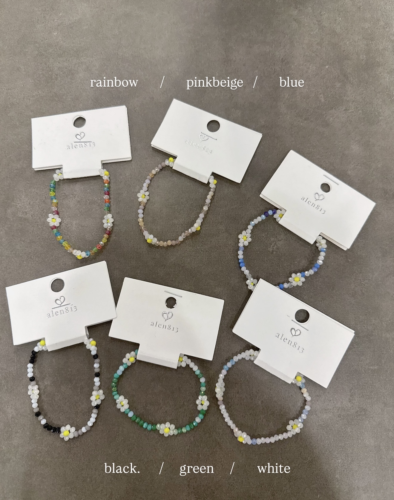 JU2516 Sunflower 橡筋手鍊