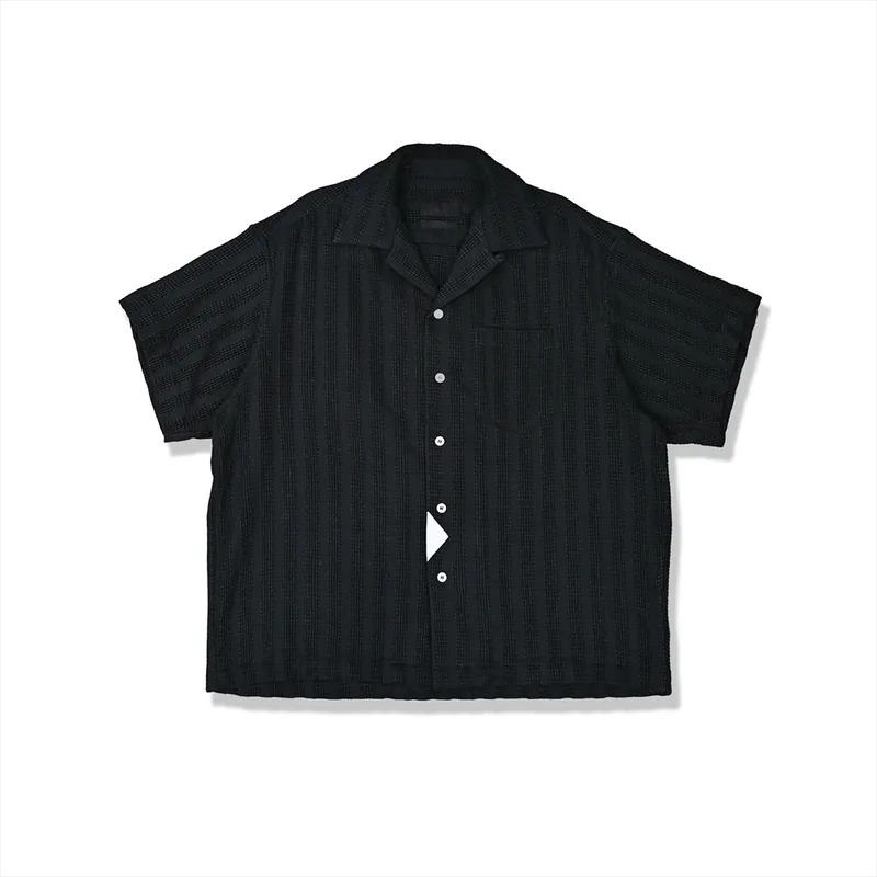 LAPRIMA 華夫格百慕達度假襯衫