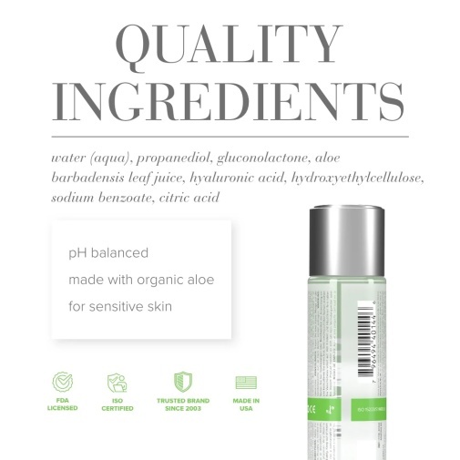 System Jo - 蘆薈敏感皮膚用水性潤滑劑 - 120ml