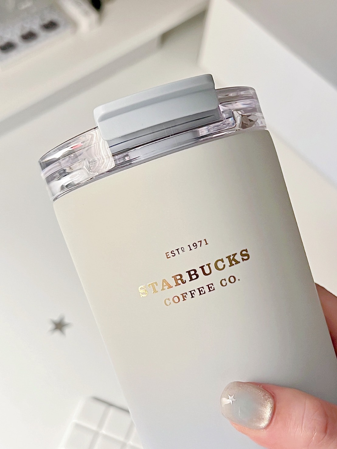 STARBUCKS 星巴克 雙飲口 夏日漸變藍