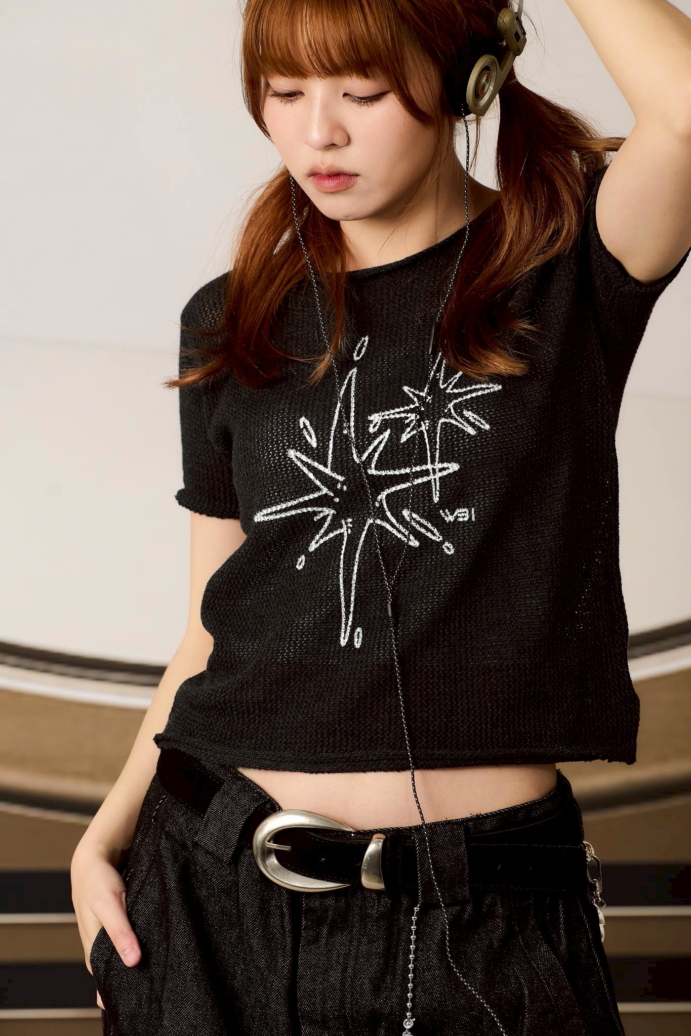 WBI 25SS Observation Unit - SG-03 WBI Knit Mesh Women's Top 觀測部 短版 短袖