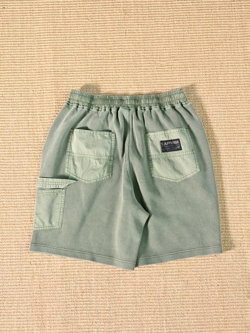 LAPRIMA 華夫格短褲