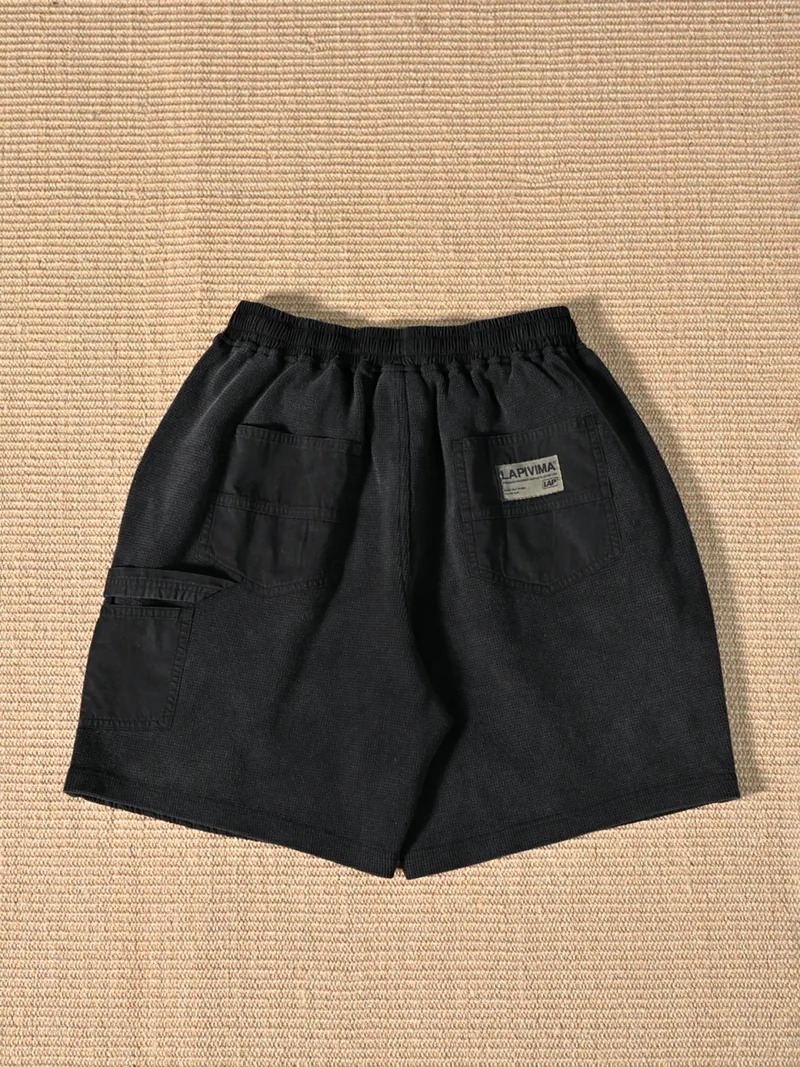 LAPRIMA 華夫格短褲