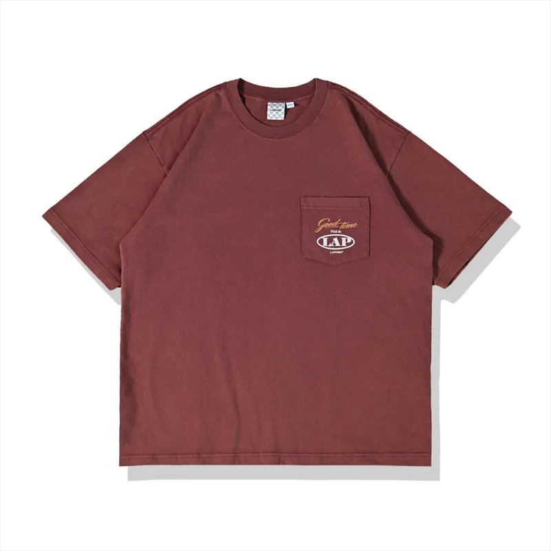 LAPRIMA 簡約口袋印花短TEE