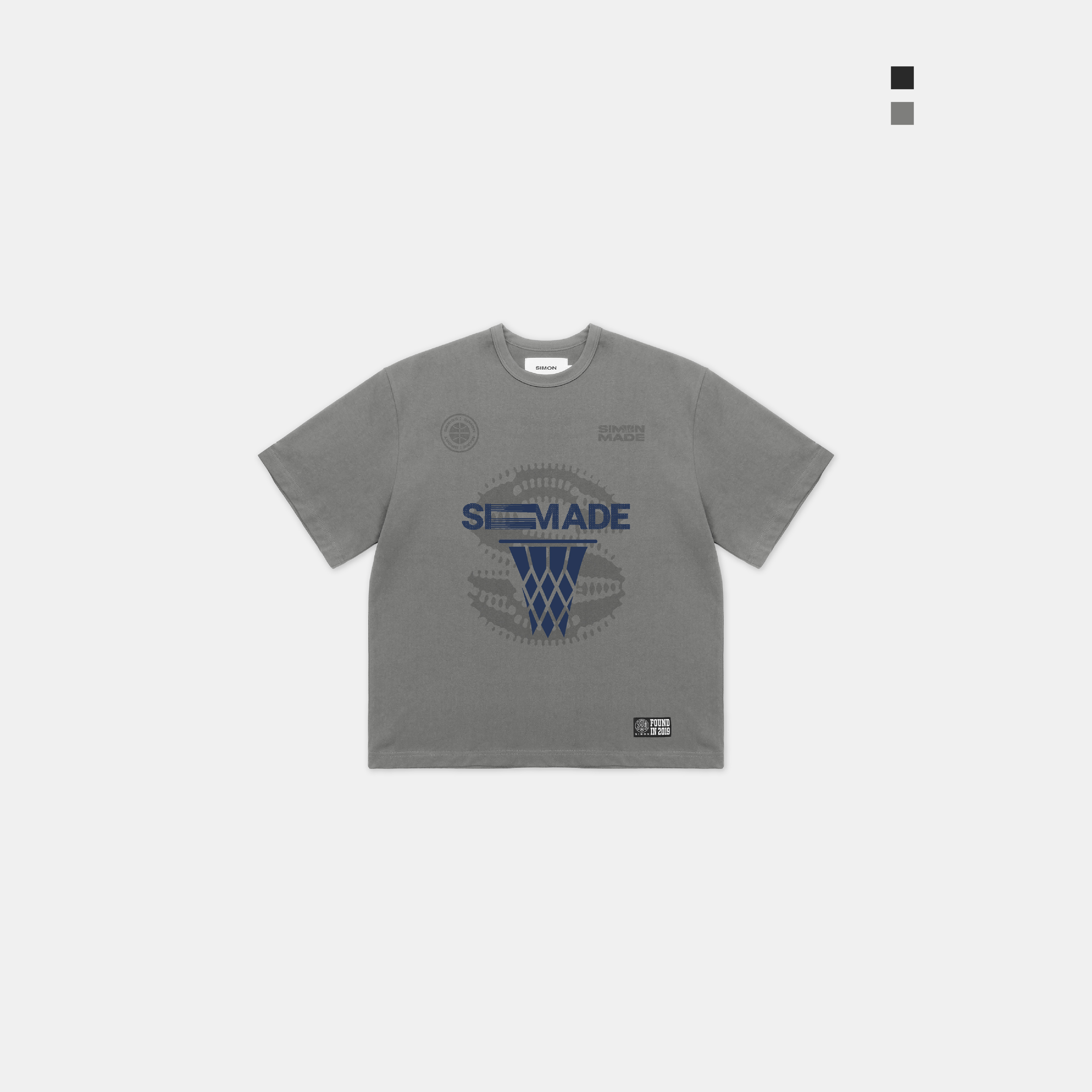 SIMON MADE TS-2523-04 灌籃時刻 籃球 短T