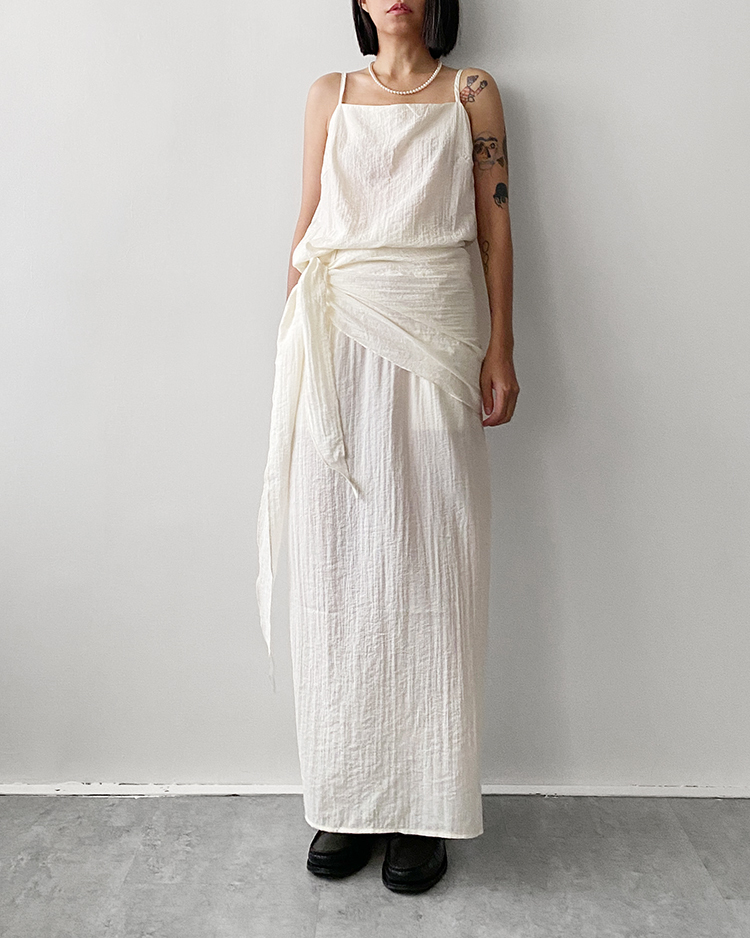 MFD-2756 細肩帶長裙三件