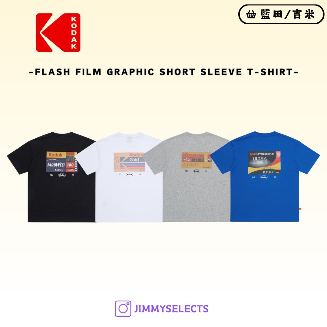 【代購】Kodak 柯達 Flash Film Graphic 短袖 短T K5323LRS71