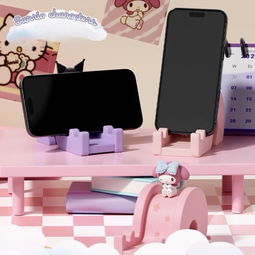 SANRIO 三麗鷗家族 手機支架 溜滑梯 造型 擺件 指定款 桌面小物 代購