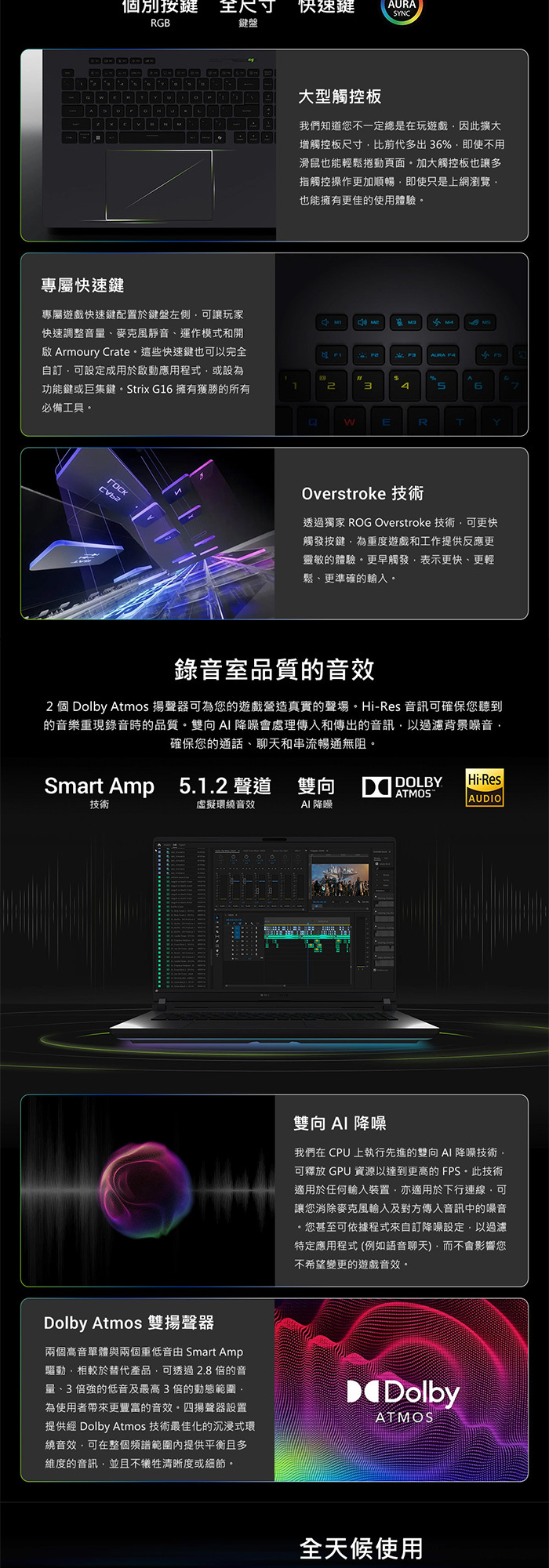 G615LW-0051G275HX-NBL音效