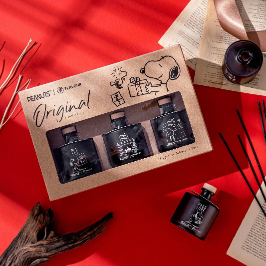 FLAVOUR × PEANUTS™ 史努比系列 擴香禮盒組 (70ml*3入) (共二款)
