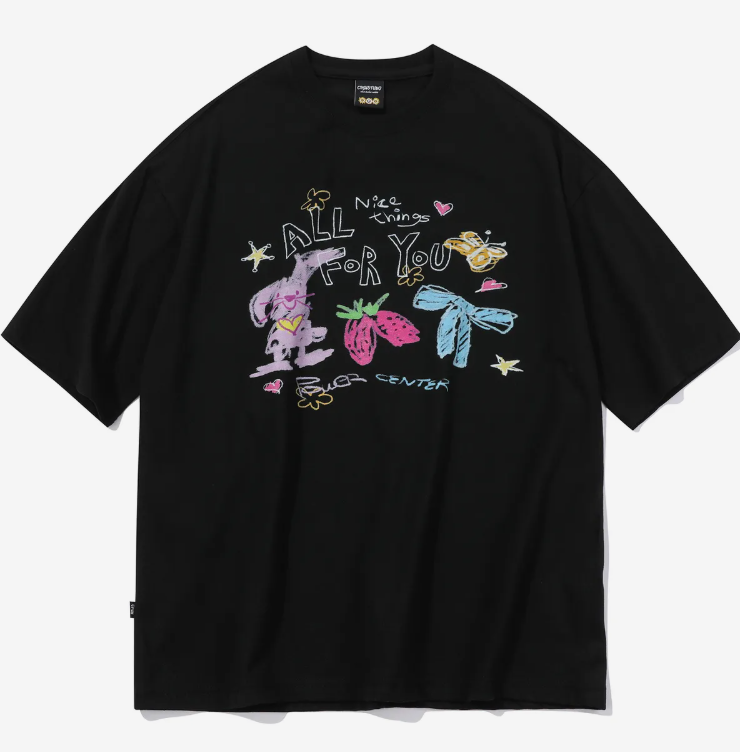 CPGN STUDIO / DTP All For You Short T-shirt / Black /   JUL25