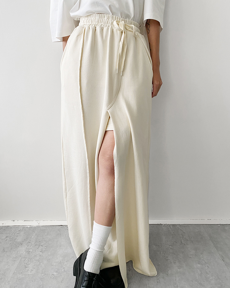 MKS-2752 開叉棉質褲裙