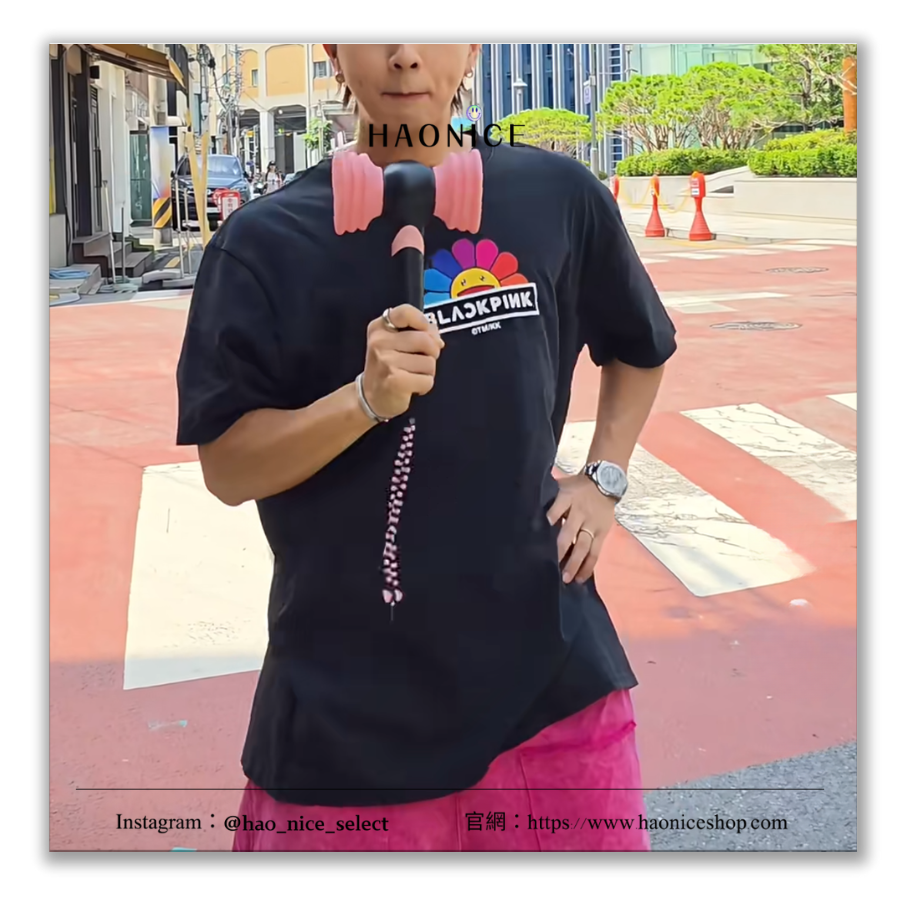 【HAO NICE】村上隆🔥Takashi Murakami  x BLACKPINK超強聯名⚡️經典logo字母 彩色太陽花 短袖 短T