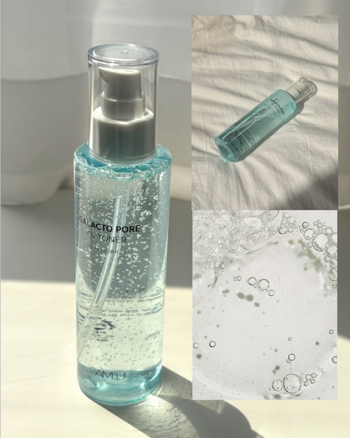 <獨家開團!!>SAM'U 莎繆 韓國限定 氧氣水 毛孔煥顏露 180ml