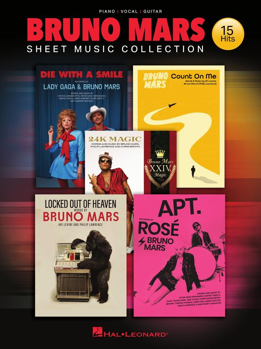 《Bruno Mars Sheet Music Collection》