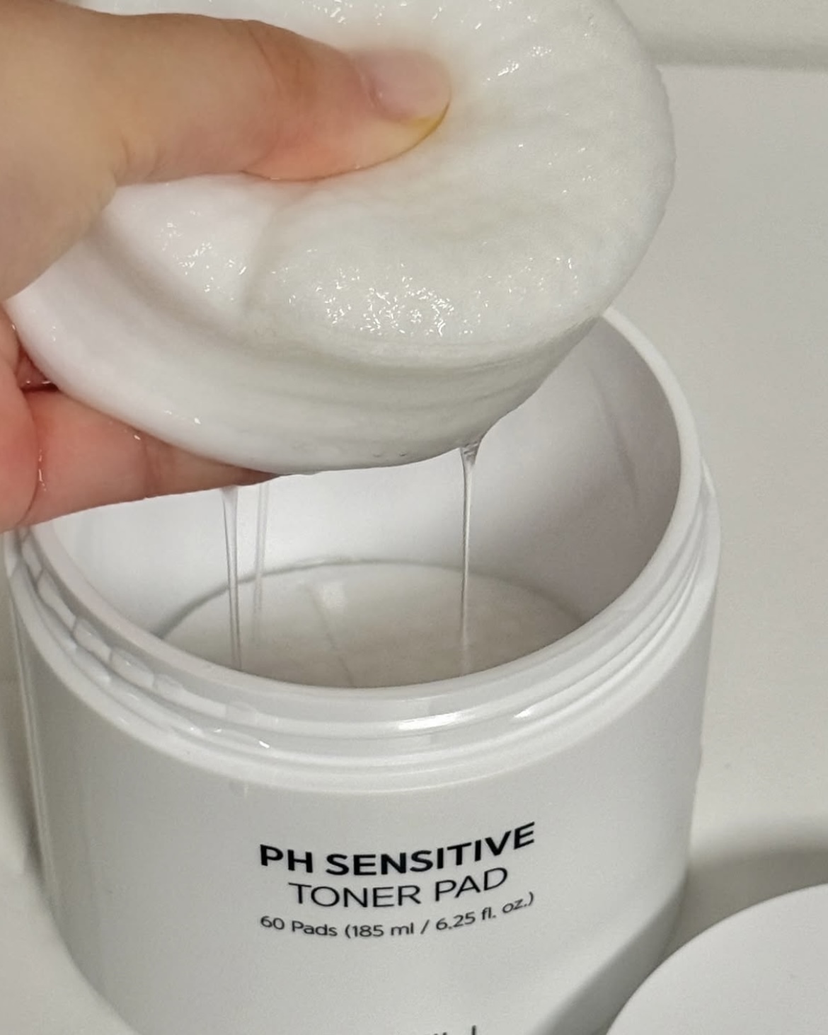 <獨家開團!!>SAM'U 莎繆 韓國限定 PH舒緩平衡 棉片 易撕開設計 60片 185ml
