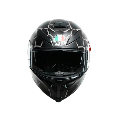 AGV K5 S Vulcanum 灰 消光 彩繪 全罩