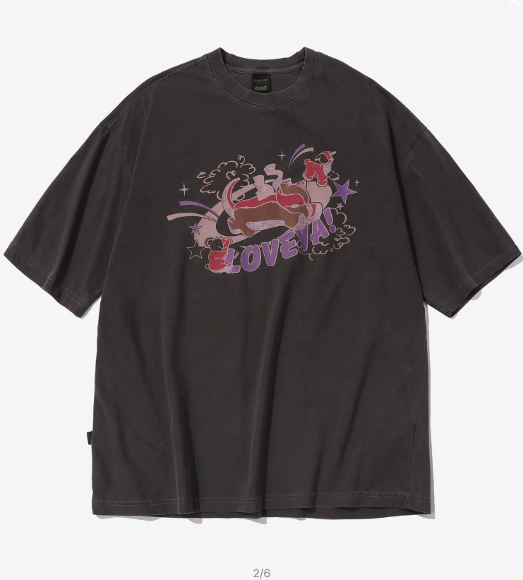 CPGN STUDIO / Someday Dream Pigment Short T-shirt / Dusty Purple /   JUL25