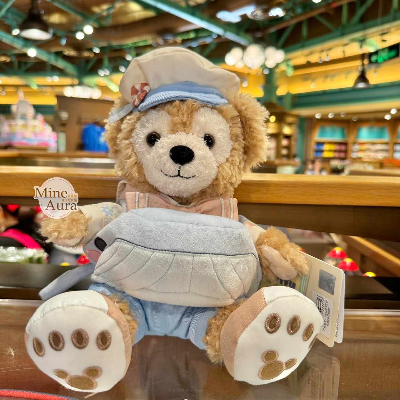 2025 夏日派對 達菲 Duffy 與好友們 達菲 Duffy SS號 娃娃 玩偶 -上海迪士尼樂園