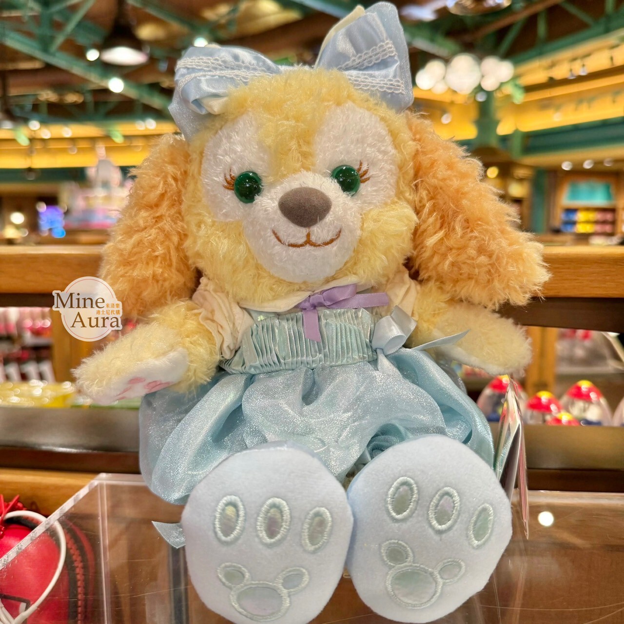 2025 夏日派對 達菲 Duffy 與好友們 可琦安 餅乾 CookieAnn SS號 娃娃 玩偶 -上海迪士尼樂園