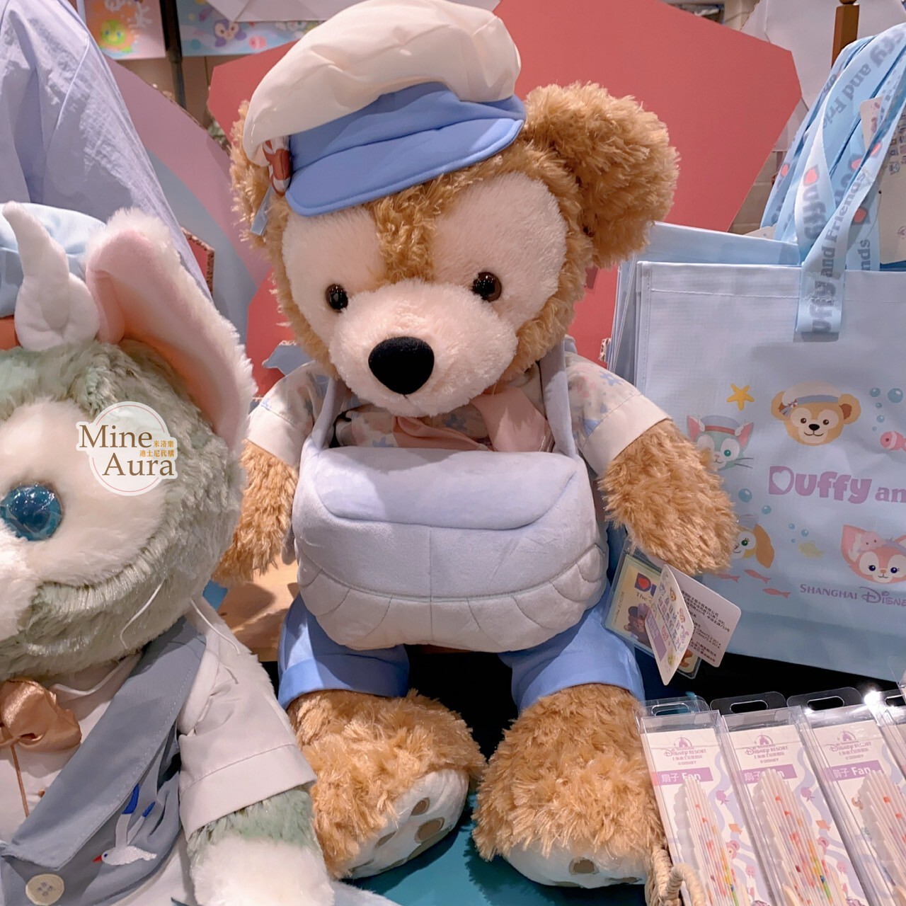 2025 夏日派對 達菲 Duffy 與好友們 達菲 Duffy M號 娃娃 玩偶 -上海迪士尼樂園