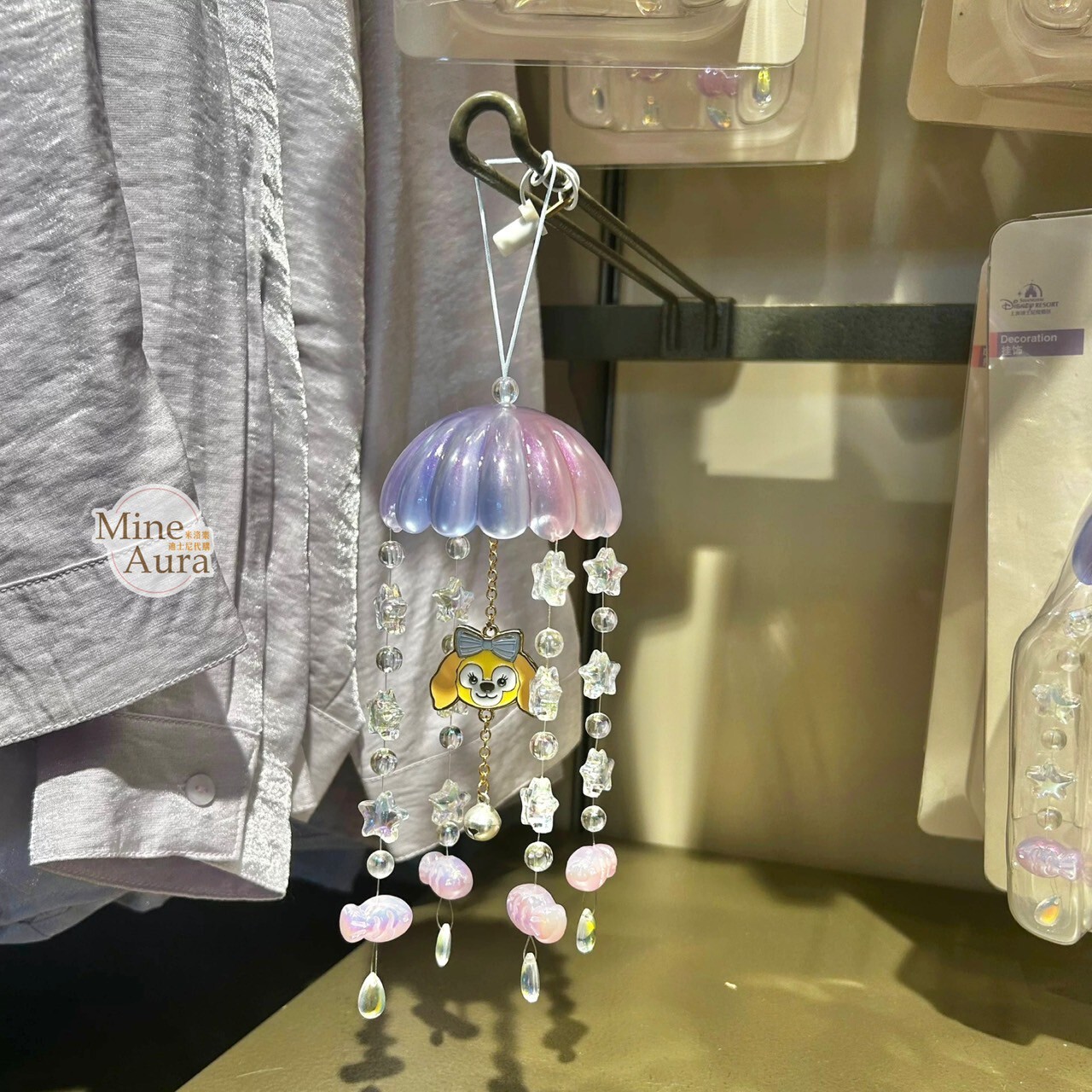 2025 夏日派對 達菲 Duffy 與好友們 可琦安 餅乾 CookieAnn 風鈴 掛飾 擺飾品 -上海迪士尼樂園