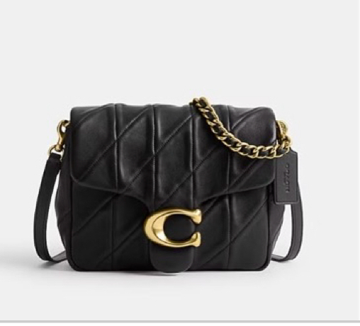 Coach Square Tabby 17 大C字 翻蓋側背包