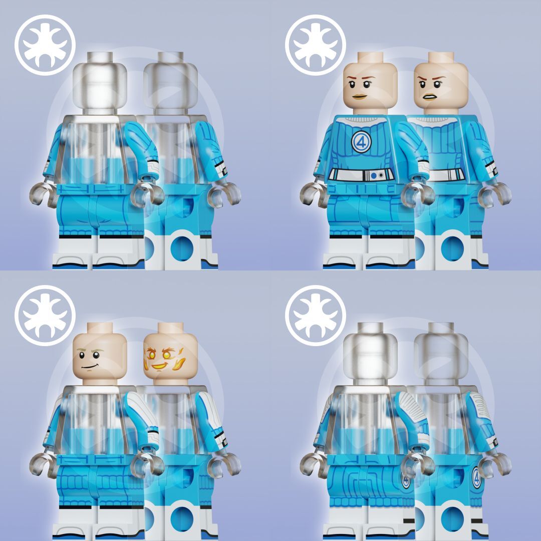 【ChipChipCustom】神奇四俠（擴充包）