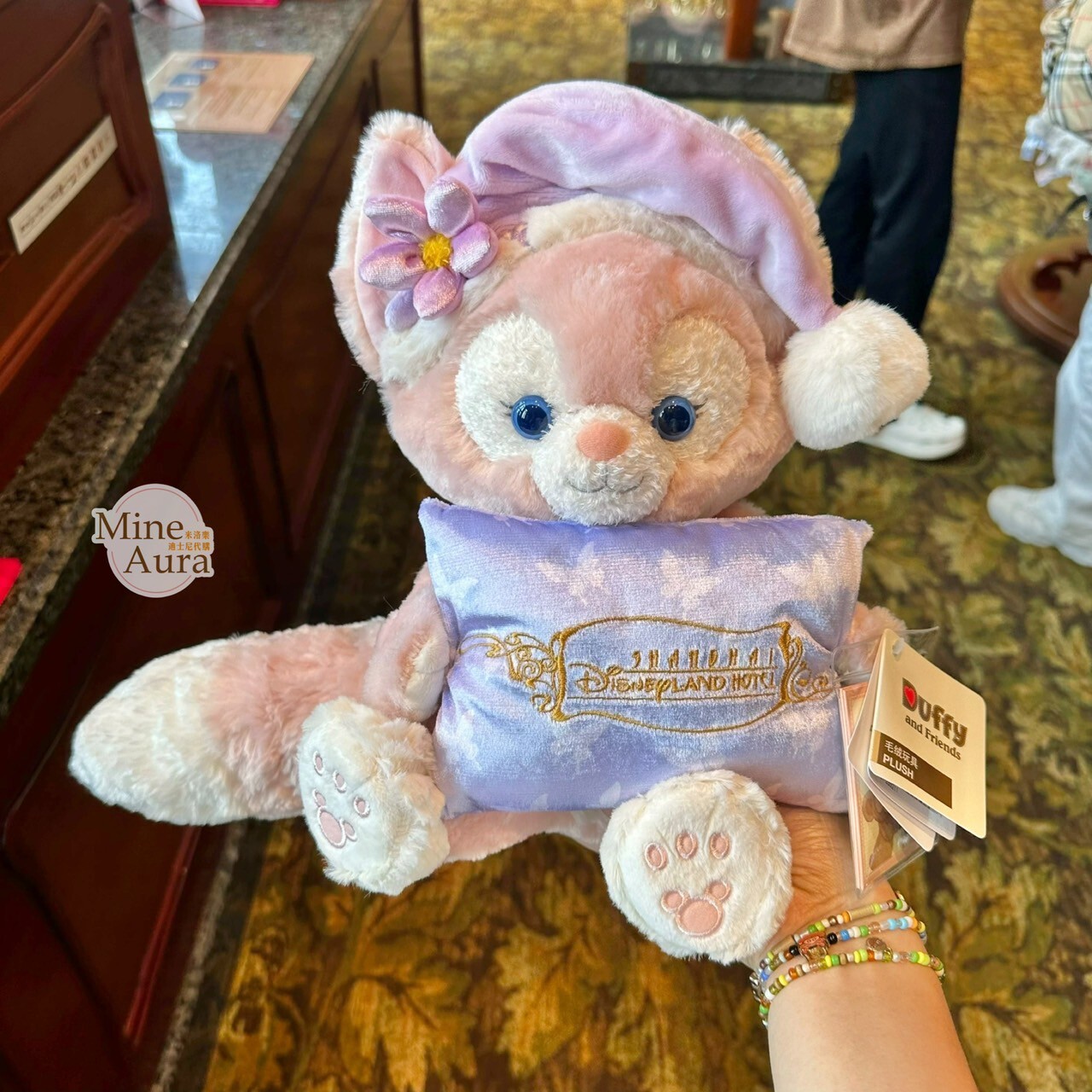 樂園酒店限定販售 玲娜貝兒 Lina bell 帶骨架設計 娃娃 玩偶 -上海迪士尼樂園