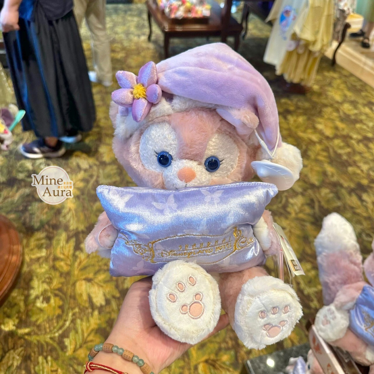 樂園酒店限定販售 玲娜貝兒 Lina bell 帶骨架設計 娃娃 玩偶 -上海迪士尼樂園