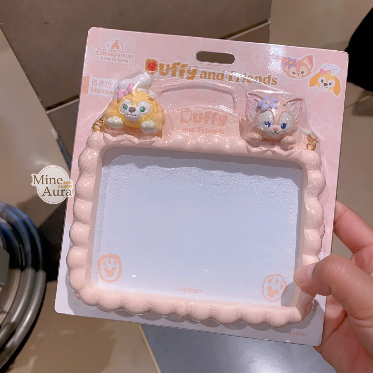 可琦安 餅乾 CookieAnn 玲娜貝兒 LinaBell 大頭趴趴造型 留言板 -上海迪士尼樂園