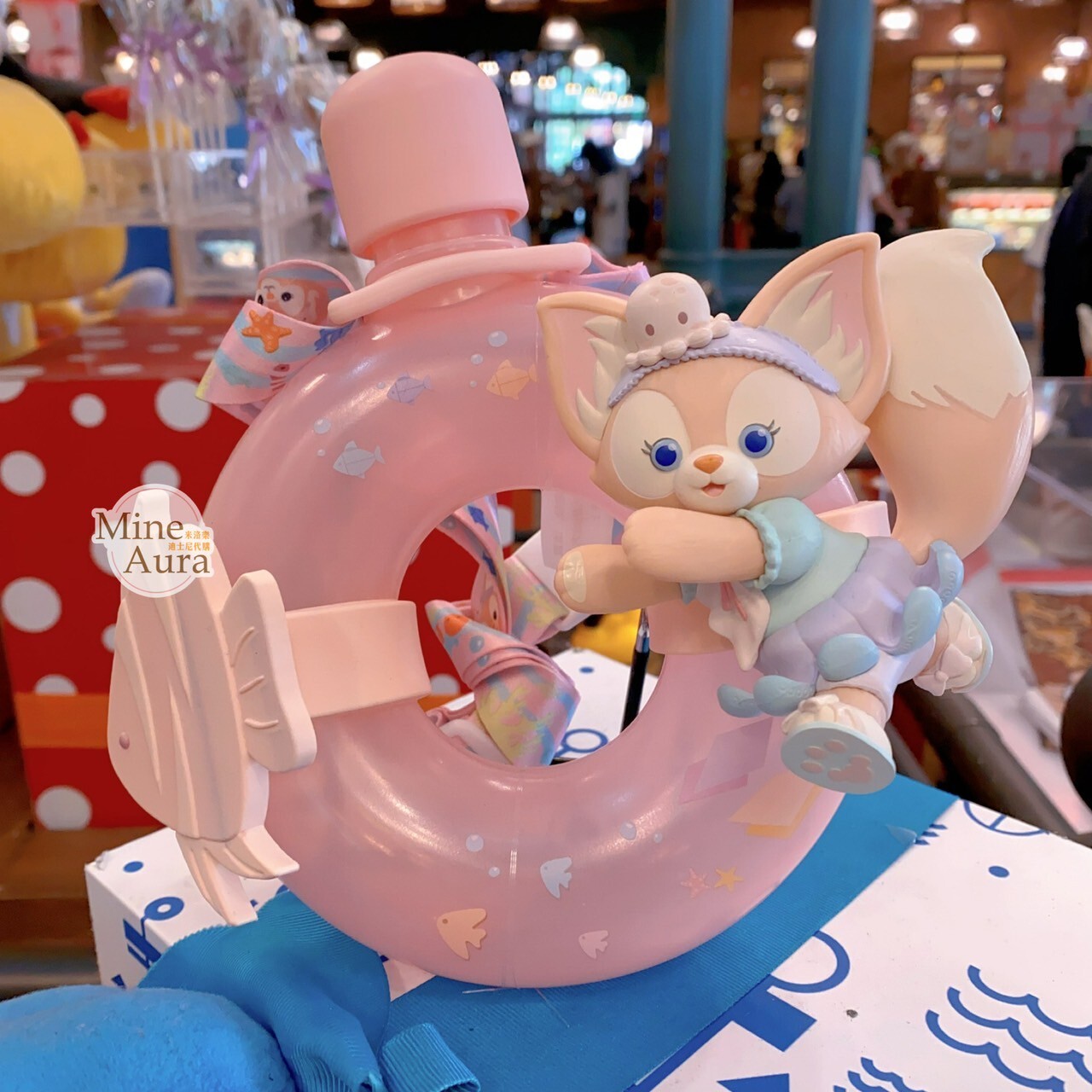 2025 夏日派對 達菲 Duffy 與好友們 玲娜貝兒 Lina bell 立體 造型 飲料杯 水杯 -上海迪士尼樂園