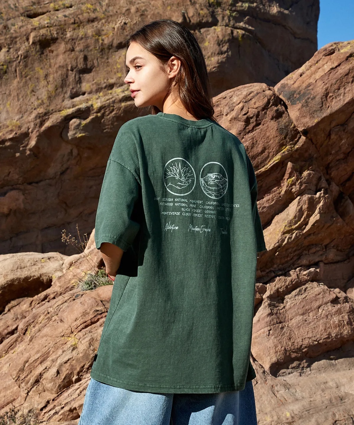 Fluke National Mountain Pigment T-Shirt FST720