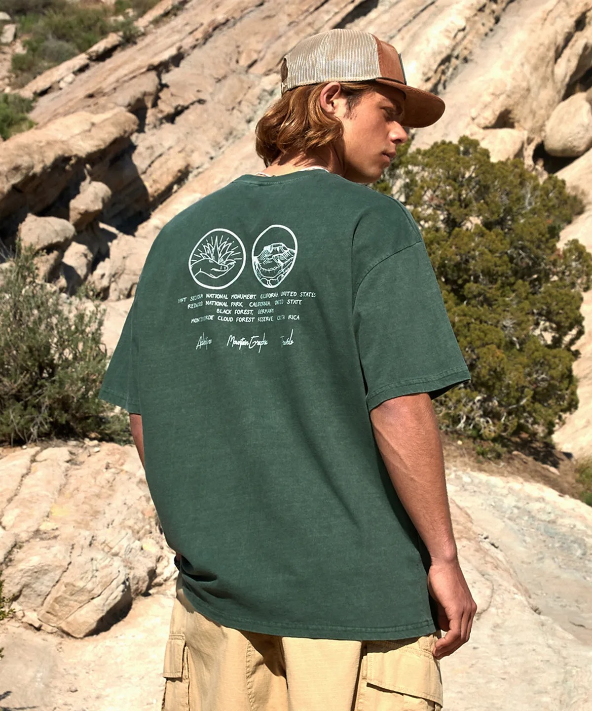 Fluke National Mountain Pigment T-Shirt FST720